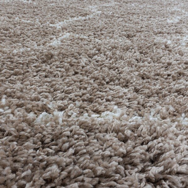 Bézs kerek szőnyeg ø 160 cm Salsa – Ayyildiz Carpets