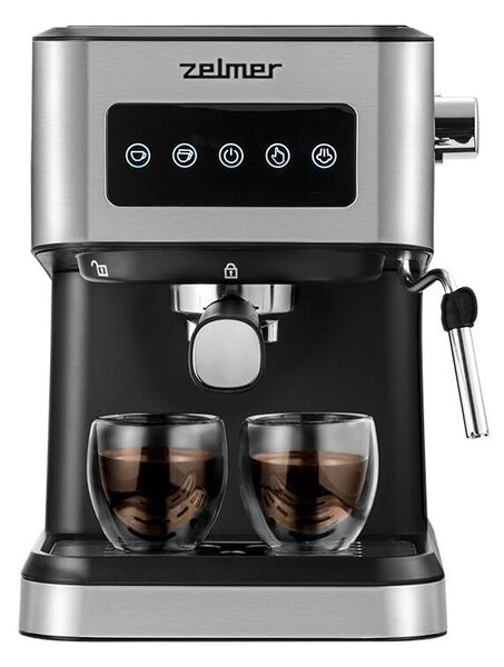 Zelmer ZCM6255 Espresso Kávéfőző - Tejhabosítóval