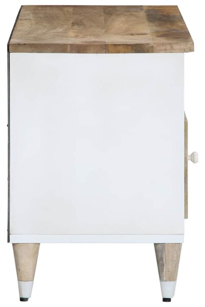 Tömör mangófa TV-szekrény100x33,5x46 cm