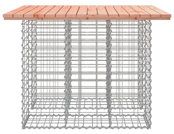 Duglászfenyő Gabion Kerti Pad - 100x102x72 cm