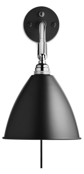 GUBI - Bestlite BL7 Fali Lámpa ø16 Chrome/Black - Lampemesteren