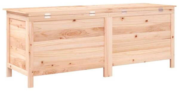 Tömör fenyőfa kerti tárolóláda 150x50x56,5 cm