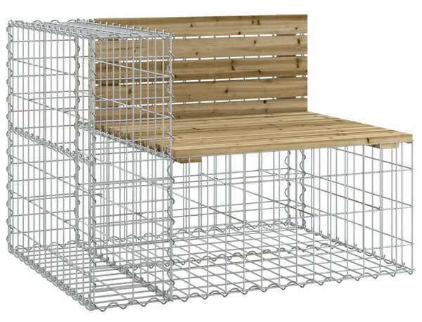 Gabion Kerti Pad - Fenyőfa - 184x71x65,5cm