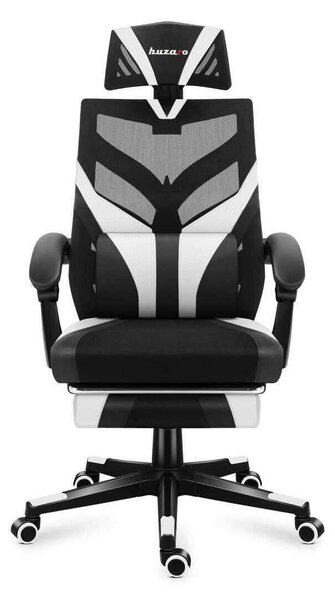 Huzaro Combat 5.0 Gamer szék - Fekete/Fehér