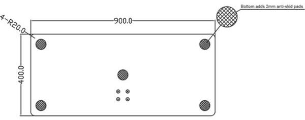 MULTIBRACKETS padló állvány 180 Single, 24-65", ezüst