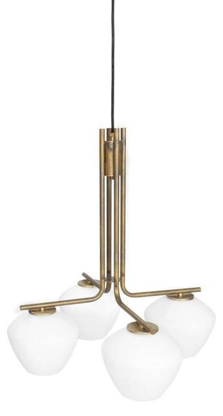 Konsthantverk - DK 4 Függőlámpa Raw Brass - Lampemesteren