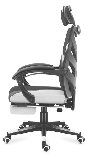 Huzaro Combat 5.0 Gamer szék - Fekete/Fehér