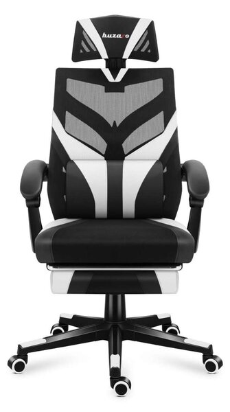 Huzaro Combat 5.0 Gamer szék - Fekete/Fehér