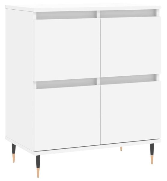 VidaXL Fehér Fa Tálalószekrény - 2 db - 120x35x70cm