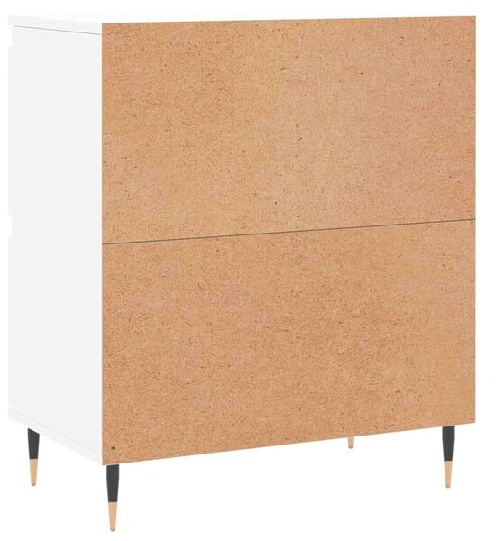 VidaXL Fehér Fa Tálalószekrény - 2 db - 120x35x70cm