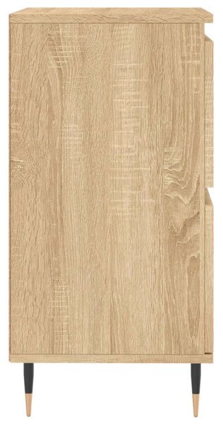 VIDAXL - Sonoma Tölgy Fa Tálalószekrény Szett - 2 db - 120x35x70 cm