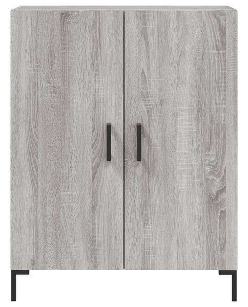 Szürke sonoma szerelt fa magasszekrény 69,5 x 34 x 180 cm