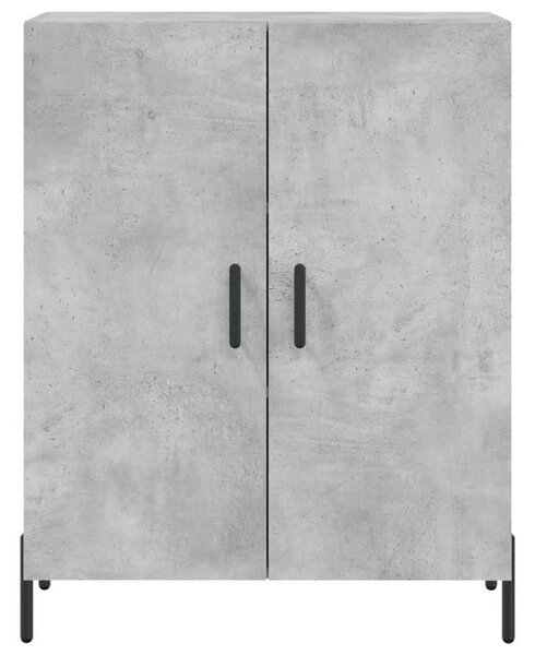Modern Magas Szekrény - Beton Szürke - 180 cm