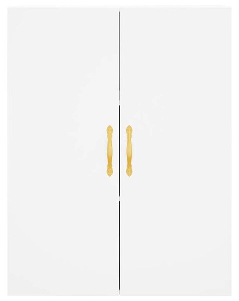 VidaXL fehér szerelt fa magasszekrény 69,5 x 34 x 180 cm