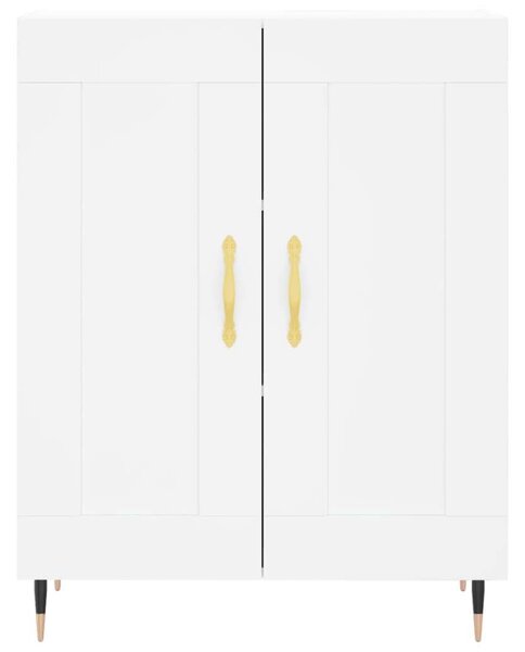 VidaXL fehér szerelt fa magasszekrény 69,5 x 34 x 180 cm