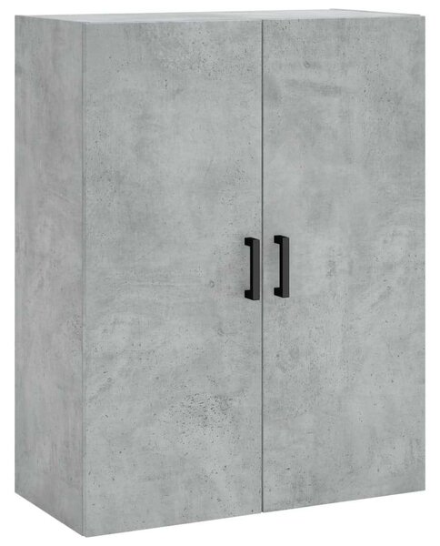Modern Magas Szekrény - Beton Szürke - 180 cm