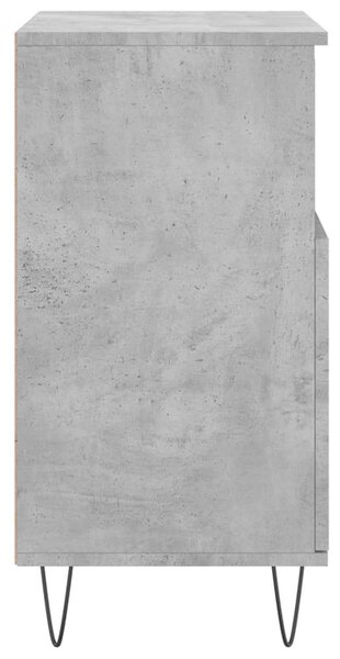 VidaXL Tálalószekrény - Betonszürke - 2 db - 120x35x70cm