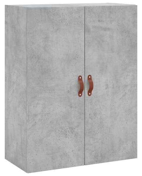 Modern Magas Szekrény - Beton Szürke - 180 cm