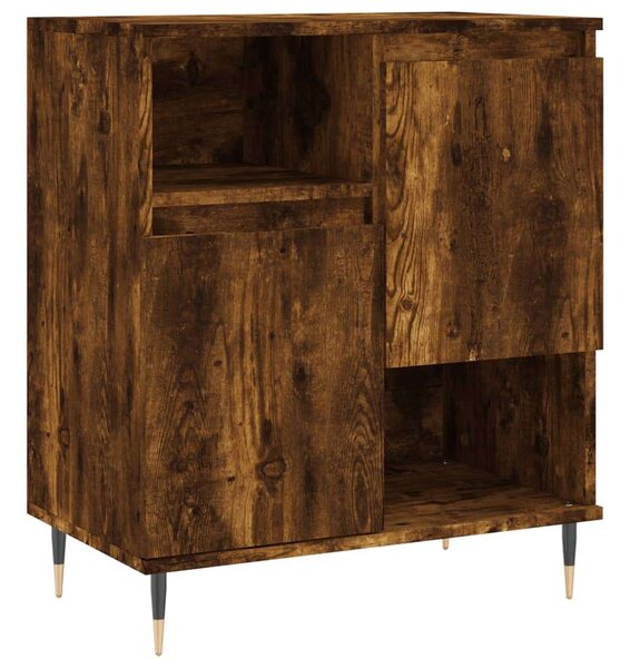 VidaXL Tálalószekrény - Füstös Tölgy - 3 db - 180x35x70cm