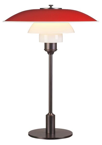 Louis Poulsen - PH 3½-2½ Asztali Lámpa Red - Lampemesteren