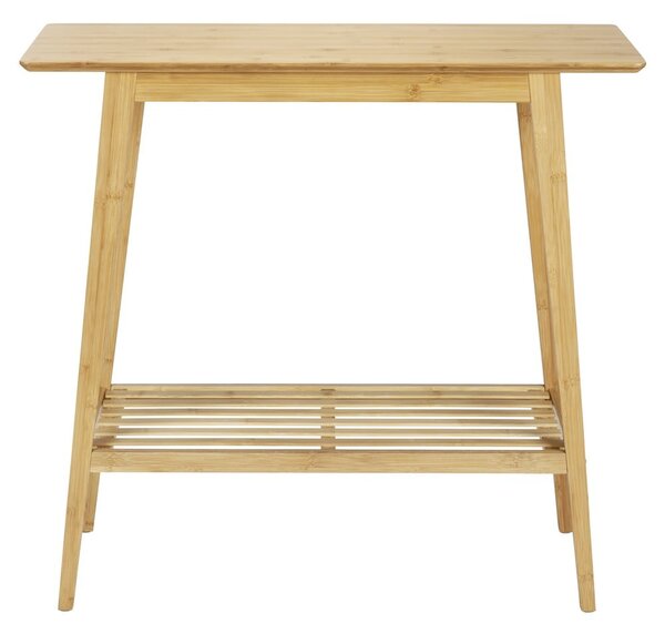 Natúr színű bambusz konzolasztal 30x80 cm Kona – Wenko
