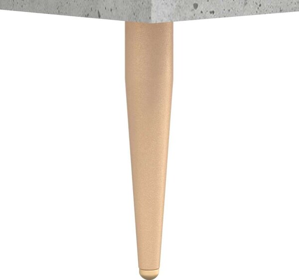 Modern Magasszekrény - Beton Szürke - 34,5x34x180 cm