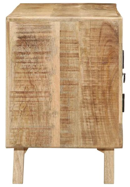 Tömör nyers mangófa TV-szekrény 105x46x32 cm
