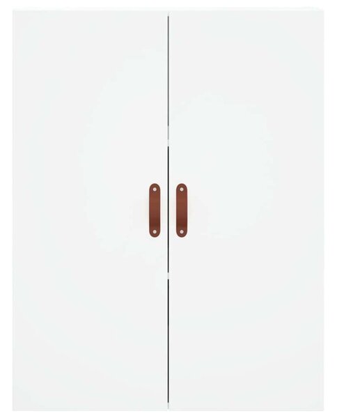VidaXL Fehér Fa Magasszekrény - 69,5x34x180 cm