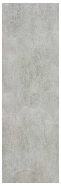 Betonszürke szerelt fa könyvespolc 40x24x75 cm