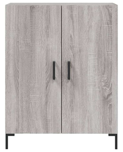 Szürke sonoma szerelt fa magasszekrény 69,5 x 34 x 180 cm