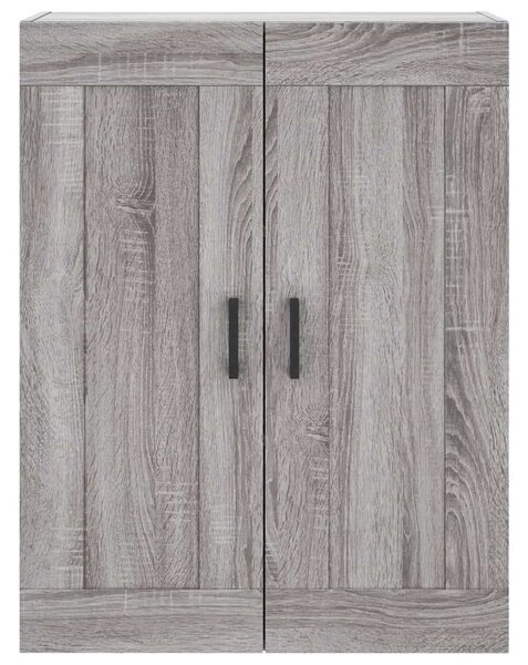 Szürke sonoma szerelt fa magasszekrény 69,5 x 34 x 180 cm