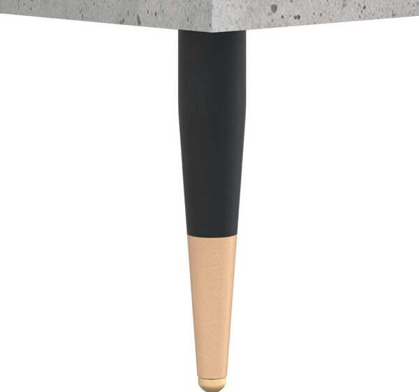 Betonszürke szerelt fa magasszekrény 69,5 x 34 x 180 cm