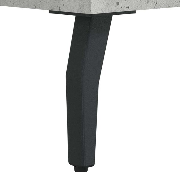 Modern Magas Szekrény - Beton Szürke - 180 cm