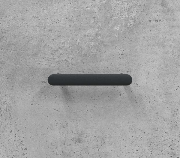Modern Magas Szekrény - Beton Szürke - 180 cm