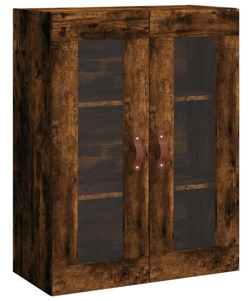 VIDAXL - Fali Szekrénypár - Füstös Tölgy - 69,5x34x90 cm