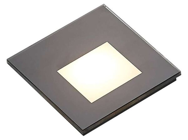 Arcchio - Vexi Square LED Beépített Fali Lámpa CCT Black - Lampemesteren