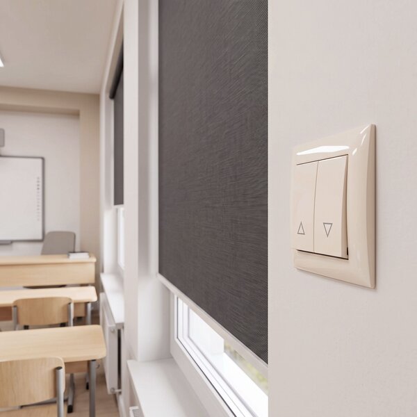 Zsaluzia Kapcsoló Kerettel OSTE JNH009-W BEIGE
