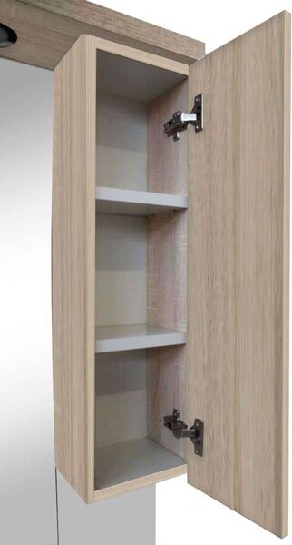 Nerva Fürdőszobabútor - Tükrös Szekrény - 85 cm
