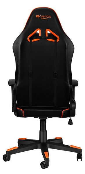 Canyon Deimos Gamer szék - Fekete/Narancssárga