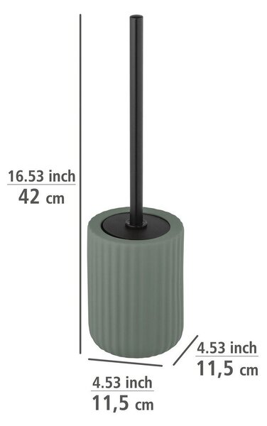 Belluno zöld kerámia wc-kefe - Wenko