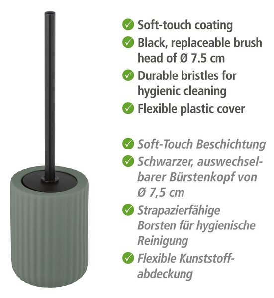 Belluno zöld kerámia wc-kefe - Wenko