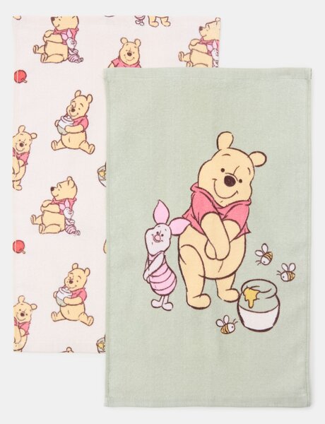 Sinsay - Kéztörlő készlet Winnie the Pooh - többszínű