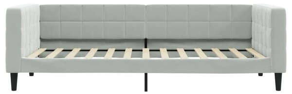 VidaXL Kihúzható Heverőágy - Bársony - 100x200 cm