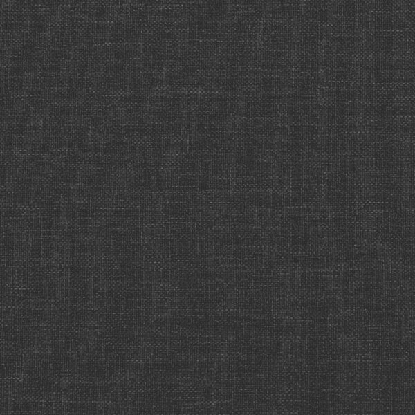 Fekete kihúzható szövet heverő fiókokkal 80 x 200 cm