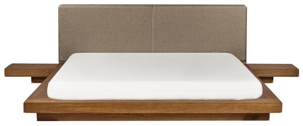 Ágy Buklé ZEN 180 x 200 cm Természetes kőris