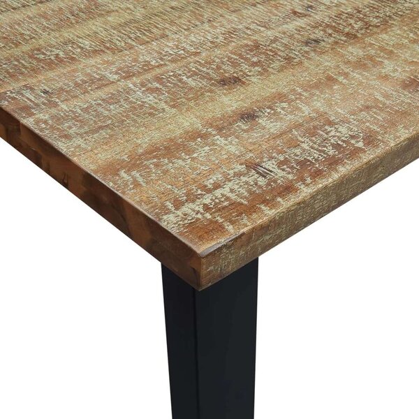 VidaXL Akácfa Étkezőasztal - 200x90x75 cm