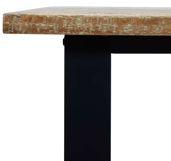 VidaXL Akácfa Étkezőasztal - 200x90x75 cm