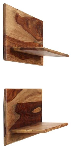 Kelet-indiai Rózsafából Készült Fali Polc - 2 db - 58x26x20 cm