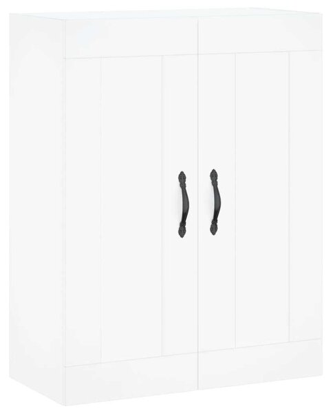 VidaXL Fehér Fa Magasszekrény - 69,5x34x180 cm