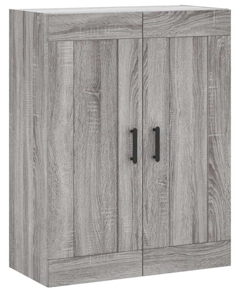 Szürke sonoma szerelt fa magasszekrény 69,5 x 34 x 180 cm
